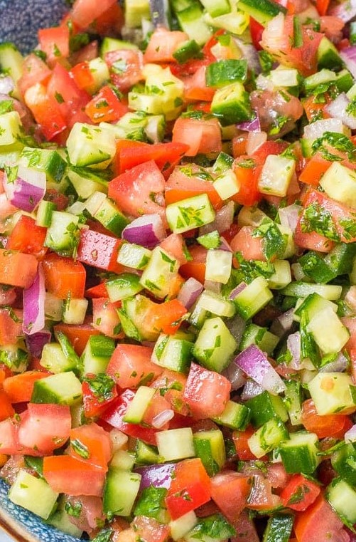 A híres izraeli saláta 